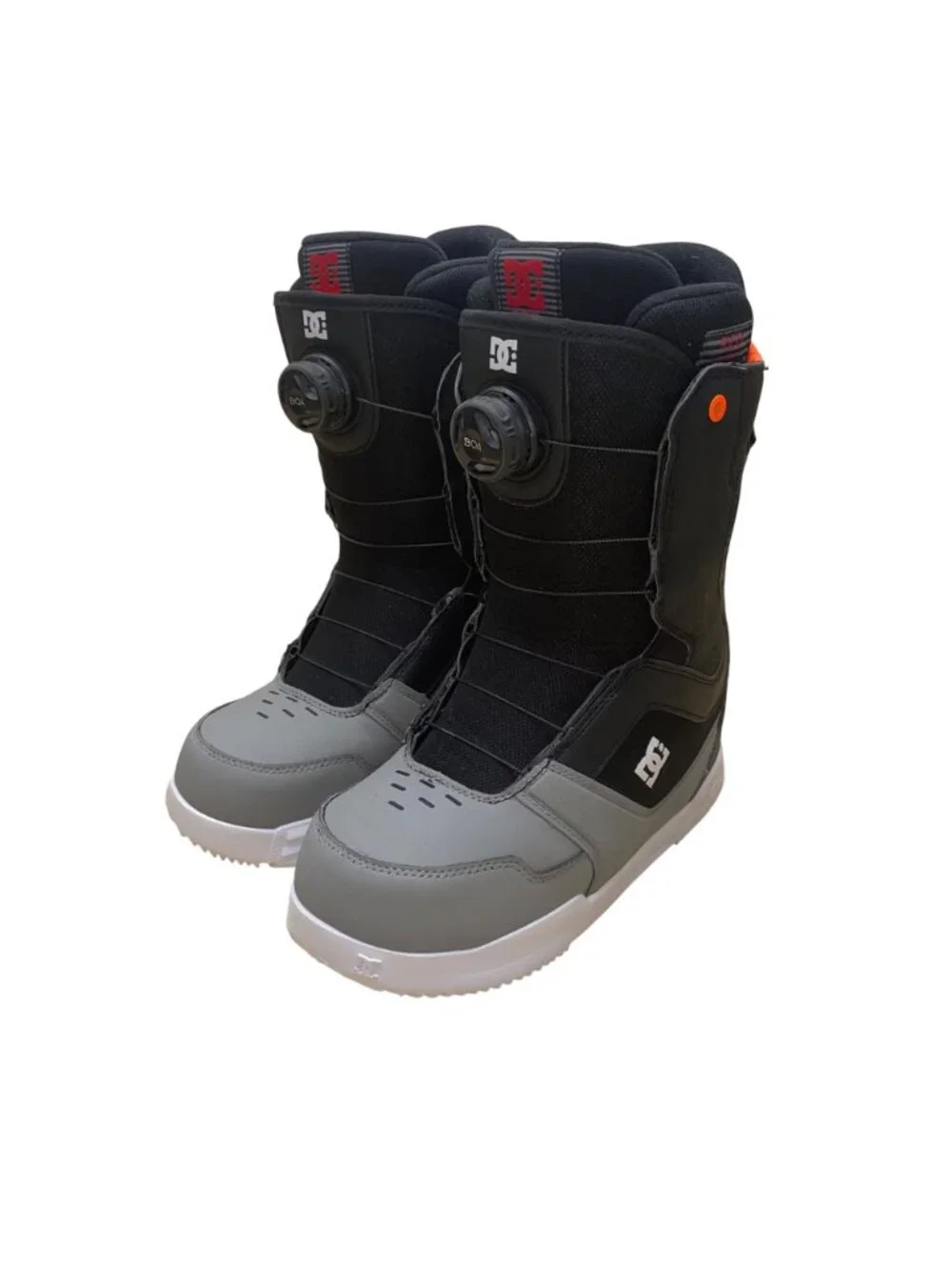 DC Men’s Black Gray UniLite Scout 2021 Boa Closure Snowboard Boots Size 7